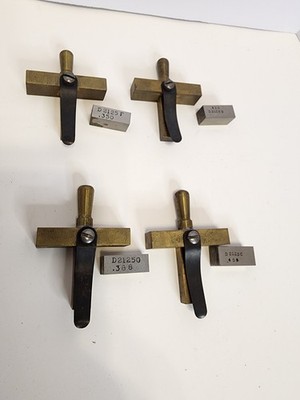 Set Of 4 Vintage Block Gauges For Woodworking