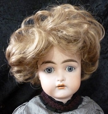 12'' / 30cm PUPPENPERÜCKE FÜR ANTIKE PUPPE, PUPPENHAAR, PUPPENPERÜCKE, VINTAGE PERÜCKE