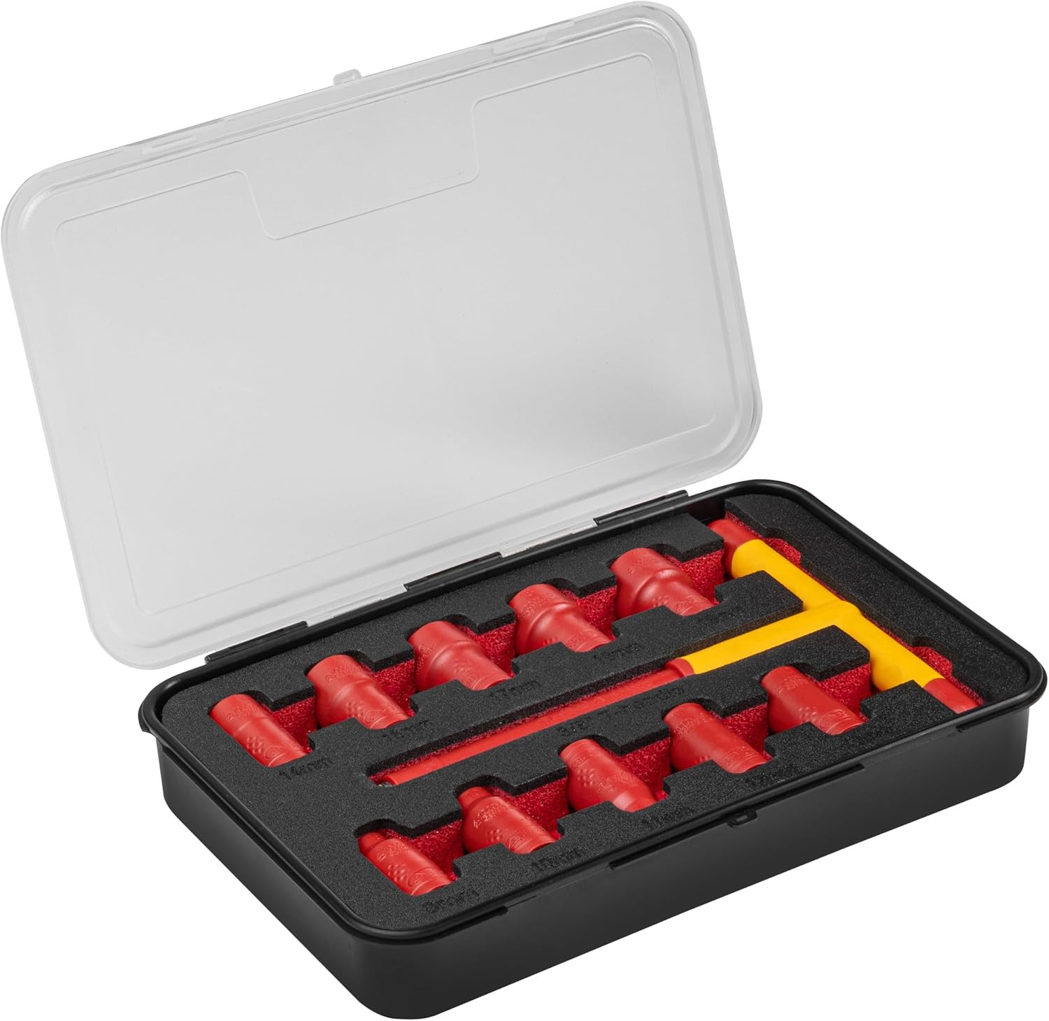 - Set Di Prese Isolate Con Chiave a T Tipo 1000 V, 11 Pezzi | Certificato VDE Fi