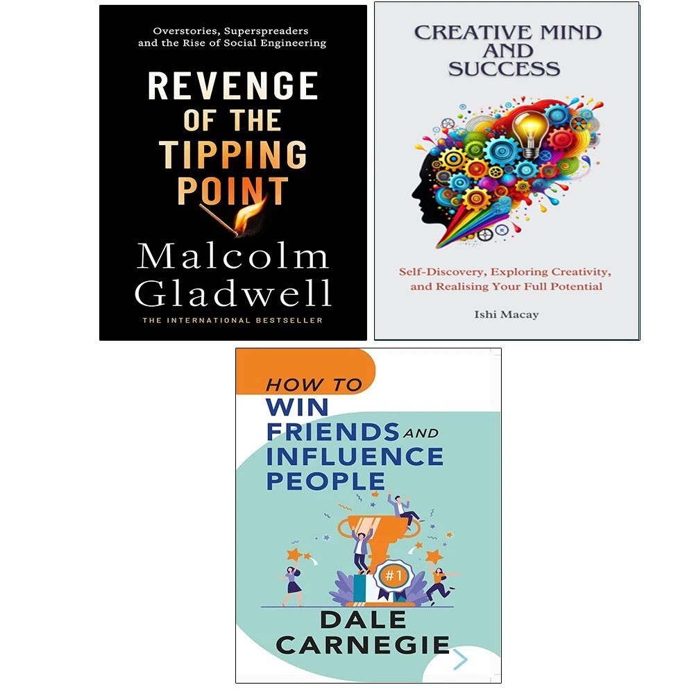 Revenge Tipping Point,How Win Friends Influence,Creative Mind And Success3 Books