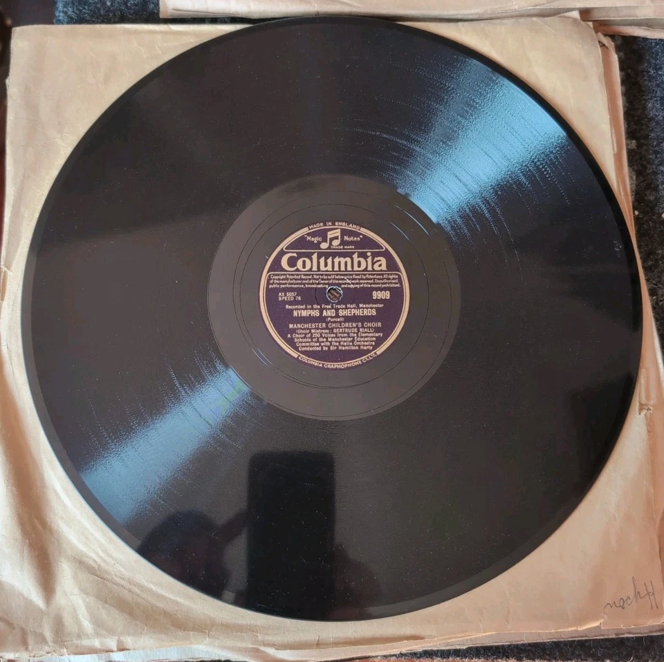Manchester Children's Choir: Nymphs & Shepherds/Hansel Gretel 12" Shellac S507 - Image 4 of 4