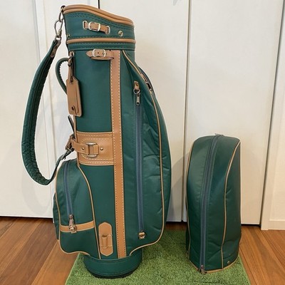 Ping Retro Green Women's cart bag golf carry caddy bag rare japan