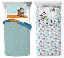 Disney Pixar Toy Story Kids Reversible Bed Set-W182625653134, W182722068093