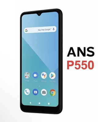 ANS P550 2GB RAM,16GB | 5.5-inch Display | Android Smartphone Unlocked   Black