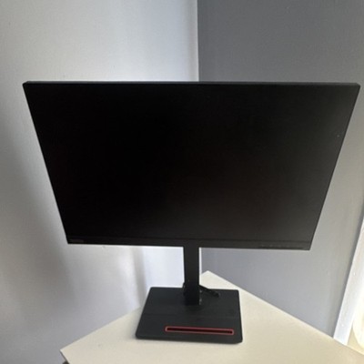 Lenovo ThinkVision Monitor Tiltable Black HDMI DisplayPort Video Inputs