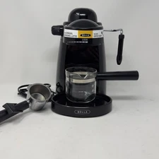 BELLA Steam Espresso Machine Maker Black Model HY-5201A Tested