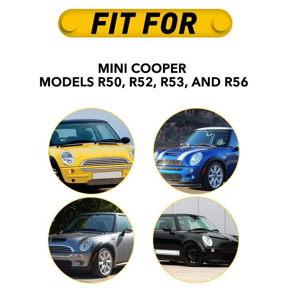 Fender Wheel Arch Trim Clips Fasteners For BMW Mini Cooper R50 R52 R53 ...