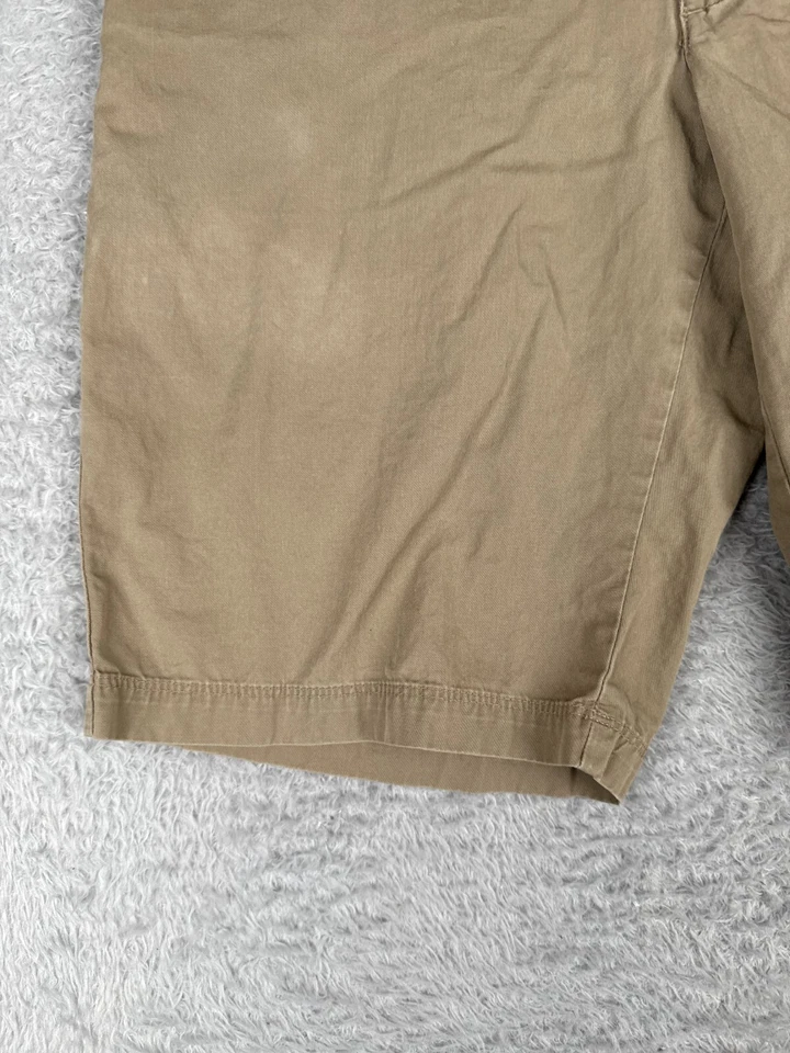 Pantalones Cortos The North Face Mujer 6 Beige Caqui 100% Algodón Sarga Caminata Informal 30x10 Foto 3 de 4