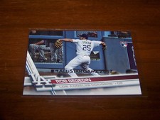 DODGERS ROB SEGEDIN 2017 TOPPS SILVER ALL-STAR STAMPED #413 RC