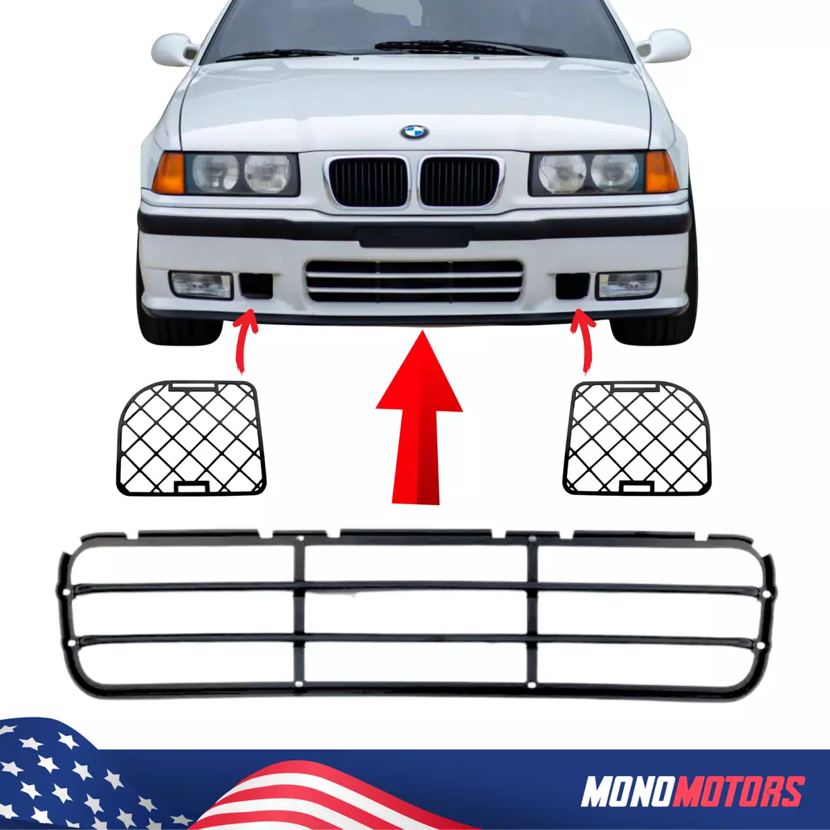 E36 m bumper deals