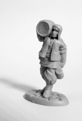1 x Grand Mere villageois - Reaper Bones Figurine pour Jeux de Roles Plateau - 77088