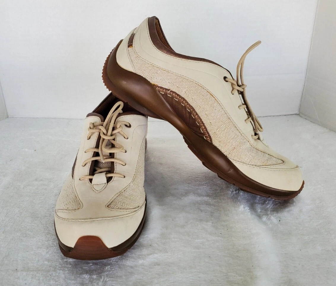 Ariat Womens Shoes Size 7 Style 21207 Leather And Canvas Casual Shoes