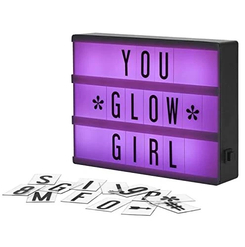Light up 2024 letter board