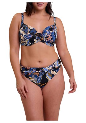 Sans Complexe Paris 2 Pieces Exotic Black Cup D 78AAM96+68PAM96
