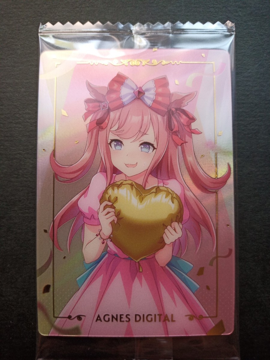 Uma Musume Pretty Derby Agnes Digital Card WSR 02 BANDAI MADE IN