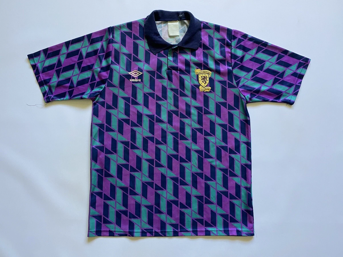 Retro Scotland Away Jersey 1988/89 By Umbro