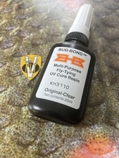 Bug Bond Original Clear Multi Purpose UV Cure Fly Tying Resin Glue