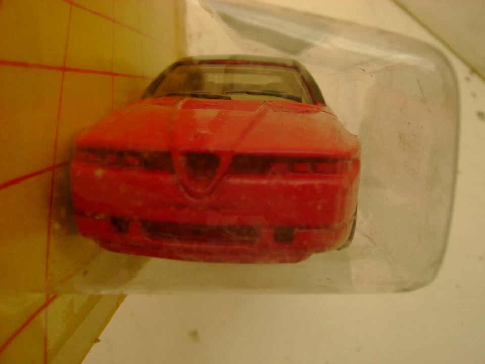 1990 MATCHBOX SUPERFAST MB 15 RED ALFA ROMEO SZ NEW ON CARD - Image 4 of 4
