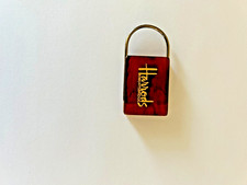 Harrods Key Chain Knightsbridge London England Department Store Rare Gift 1960s