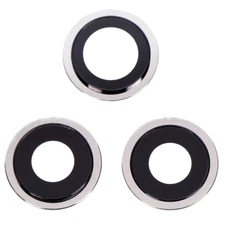 iPhone 12 Pro Max Rear Back Camera Glass Lens Silver Cover Housing Replacement