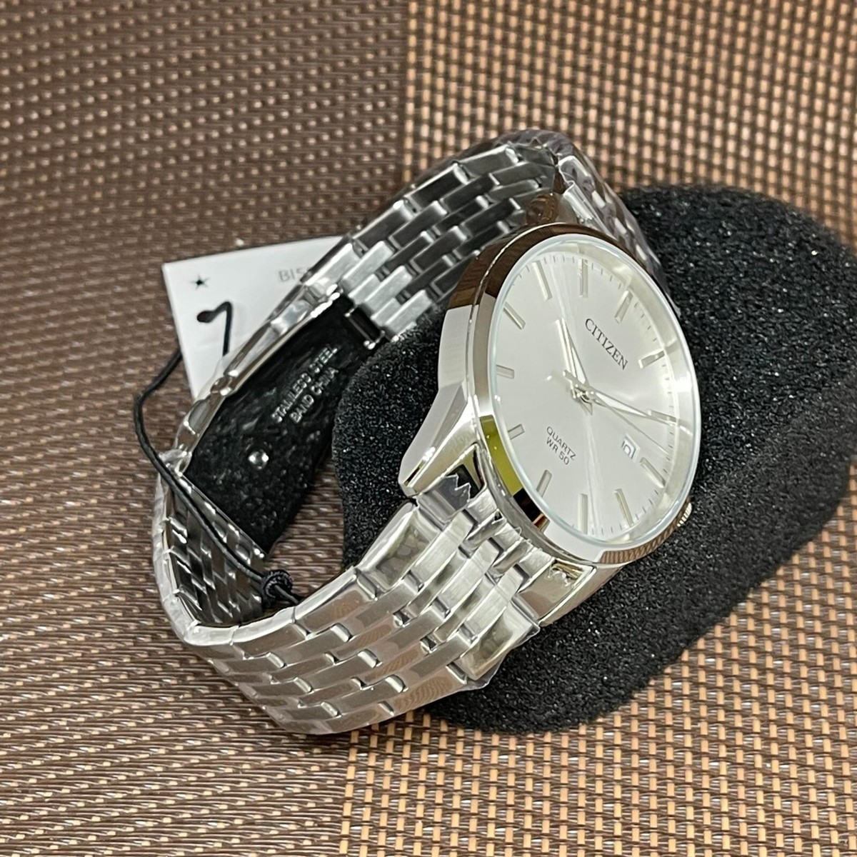 おトク情報がいっぱい! Citizen BI5000-87A Quartz Silver Analog Stainless Steel その他