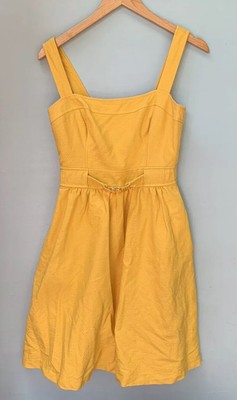 canary yellow sundress