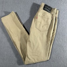 Levi s 510 Mens Brown Super Skinny 30x32 Black Tag The Original Jeans