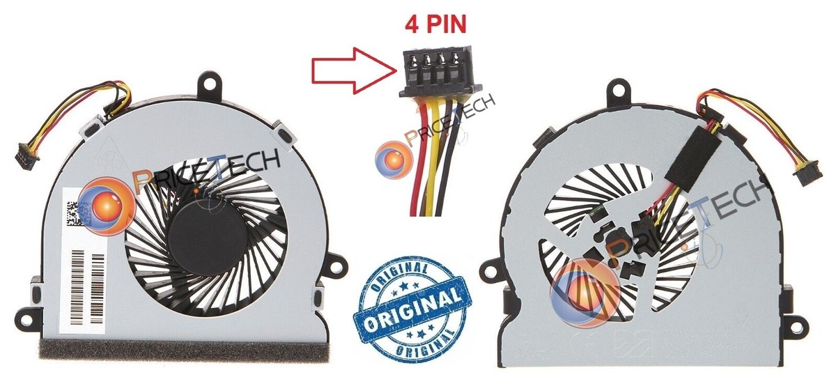 Ventola Per HP 250 G4 - HP 255 G4 SPS-813946-001 Fan DC28000GAF0 - Foto 7