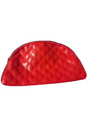 IPSY Glam Bag DECEMBER 2015 Red Quilted Lips BAG ONLY