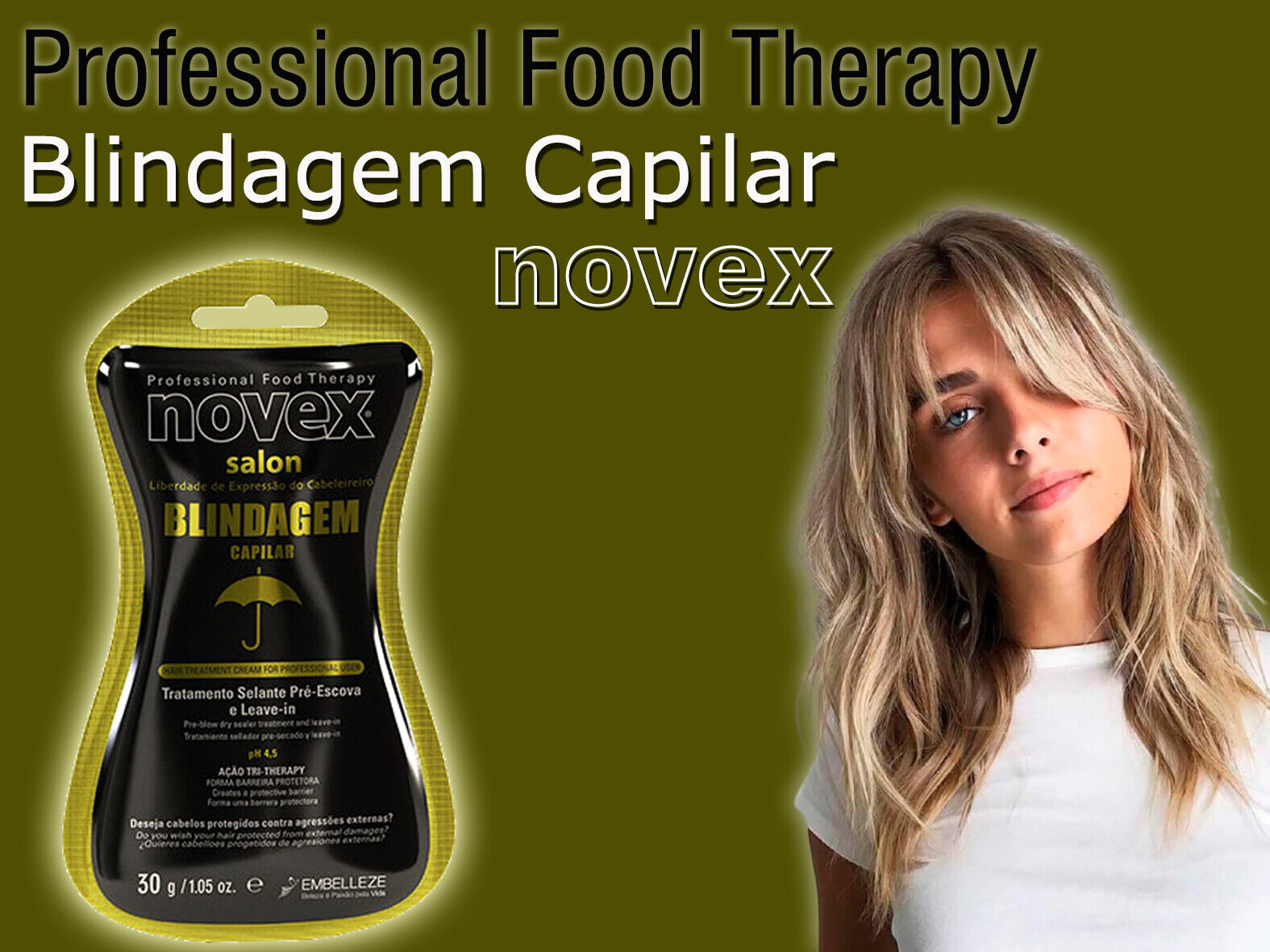 NOVEX Salon Blindagem 200g – BRAFoods