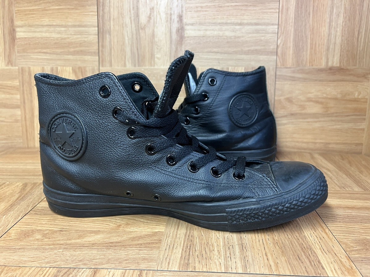 RARE🔥 Converse Chuck Taylor Sz 9 Black Leather City Hiker