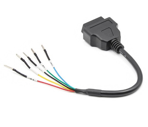 16 Pin OBD2 Female Connector Cable Plug Pigtail Tester Car Diagnostic Cable - Picture 3 of 7
