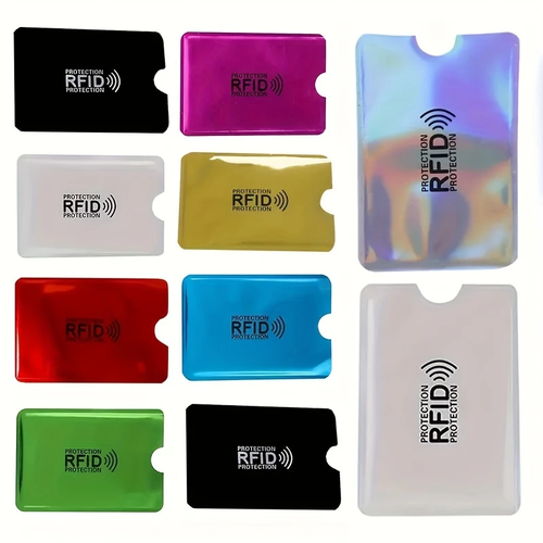 5x RFID Blocking Card Sleeve Protection Protector Blocks Signal Keeps Cards Safe - Picture 62 of 79