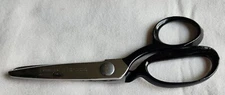 Clauss Dressmaker's Pinking Shears Chrome Plated Model No 4 USA Made