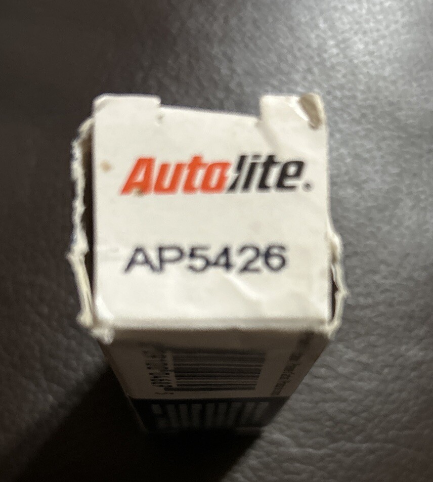 One Spark Plug Autolite AP5426 Platinum - New - Old Stock - Fast Shipping