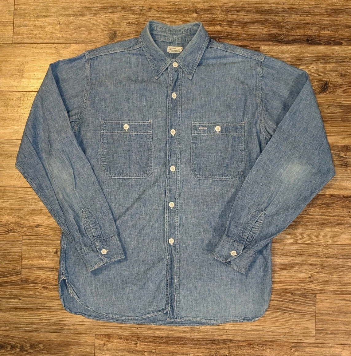 Warehouse Co. Duck Digger Men's LS Made in Japan Chambray