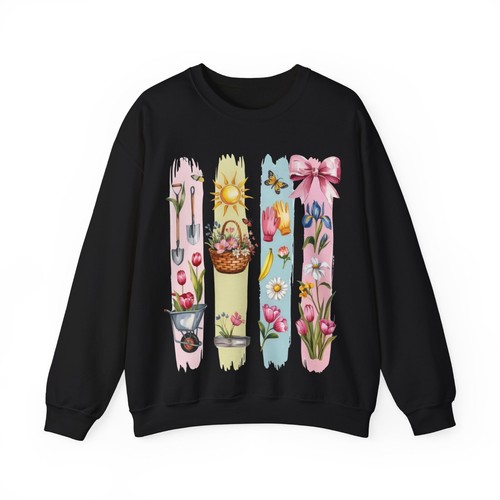 Spring Garden Unisex Shirt, Blumenshirt, Geschenk für Gärtner, süßes Frühlingsshirt - Bild 8 von 17