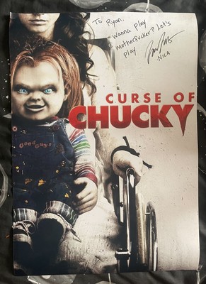 Fiona Dourif Signed Autograph Curse Of Chucky Poster Horror