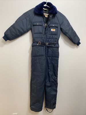m*s様 BLIZZARD-PRUF デニムカバーオール Walls/ウォールズ Vtg Walls Blizzard-Pruf Blue Insulated Coveralls Ski Snow M