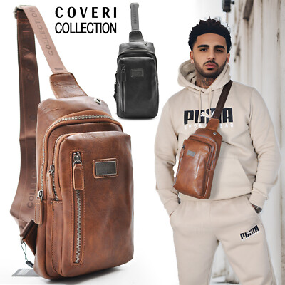 Borsello Marsupio Uomo Da Petto Marsupio COVERI Da Uomo Petto Mono