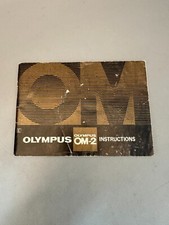 Original Instructions Manual for Olympus OM-2 Camera (English Language)