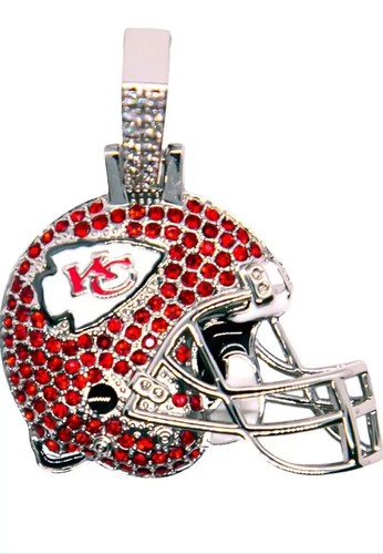 3Ct Round Cut Lab-Created Red Ruby Helmet Pendant 14K White Gold Plated Silver - Picture 2 of 9