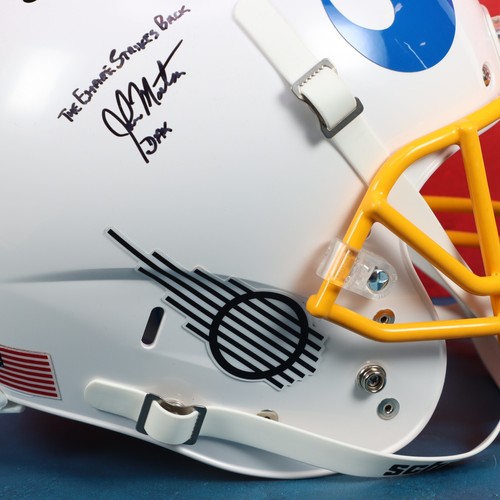 Casco de fútbol americano Star Wars The Empire Strikes Back firmado por John Morton Dak certificado de autenticidad JSA - Imagen 4 de 17