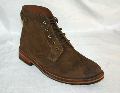clarkdale bud khaki suede