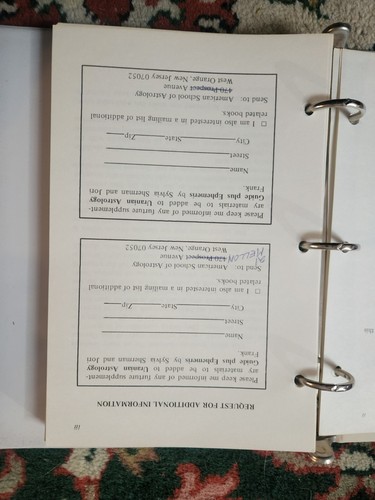 Uranian Astrology Guide + Ephemeris 1976 Binder Book Sherman & Frank RARE Occult - 第 7/12 張圖片