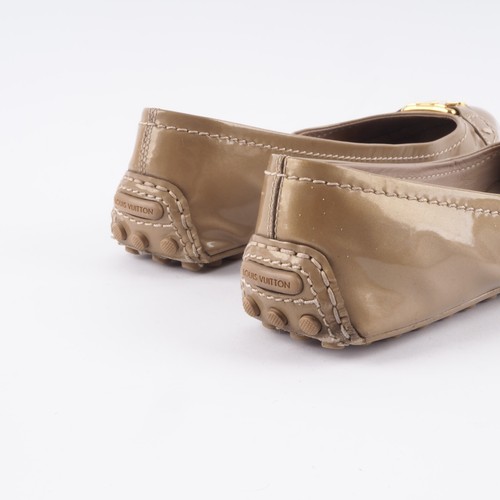 Ballerine Oxford Louis Vuitton scarpe da donna in pelle verniciata di lusso t... - Foto 4 di 13