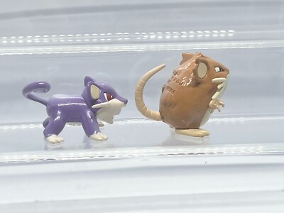 Pokemon Monster Collection Raticate Rattata Tomy Figure H144 | eBay