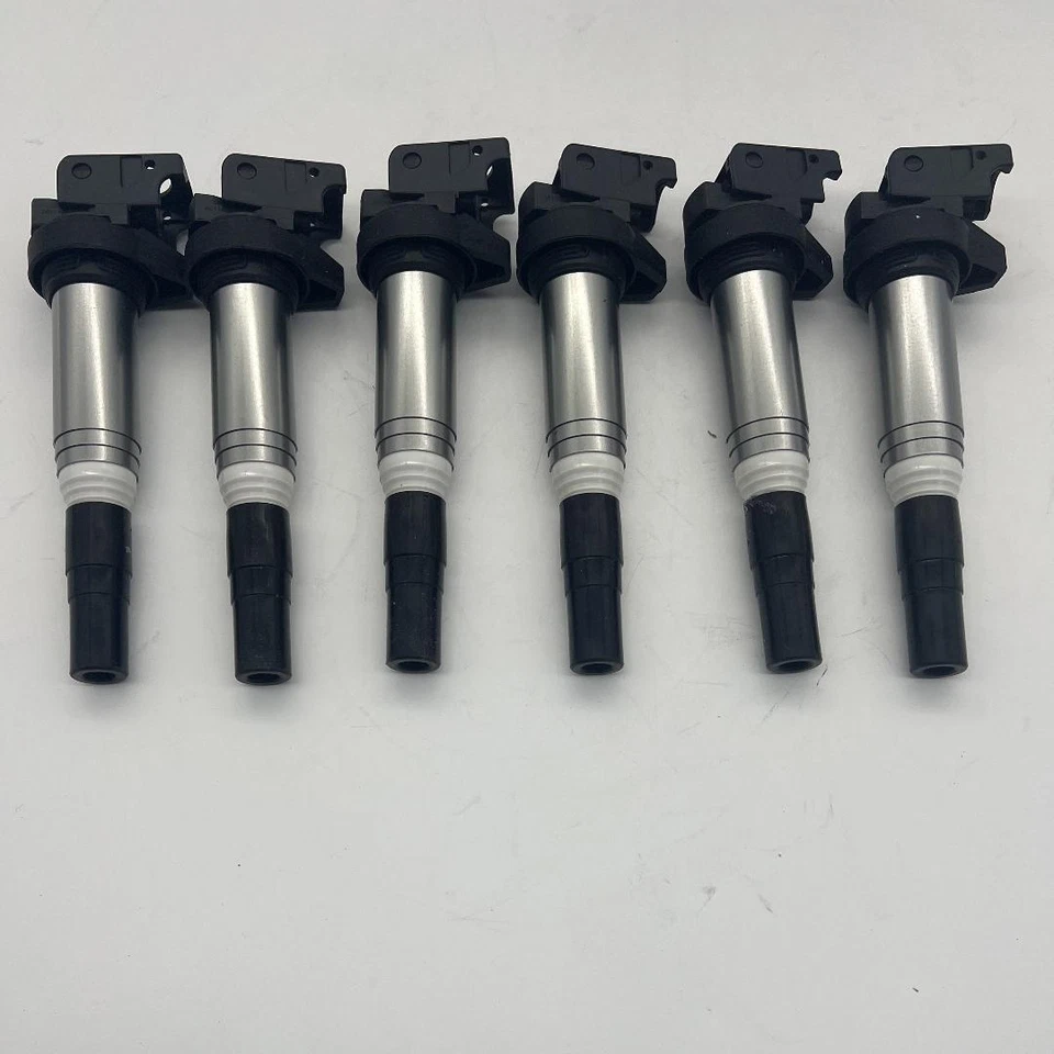 6Pcs Delphi Ignition Coils Metal Set for BMW 135i 335i 325i 535i X6 Z4 X3 X5 Foto 4 de 4