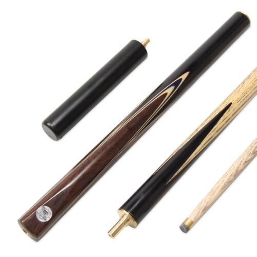PRO147 VISTA BLUE 57 Inch 3/4 Snooker Pool Cue with 9.5mm tip and Mini Butt