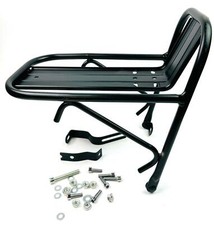 Front-Gepäckträger Vorne Fahrrad Gepäckträger Vorderrad Mini Träger Hollandrad